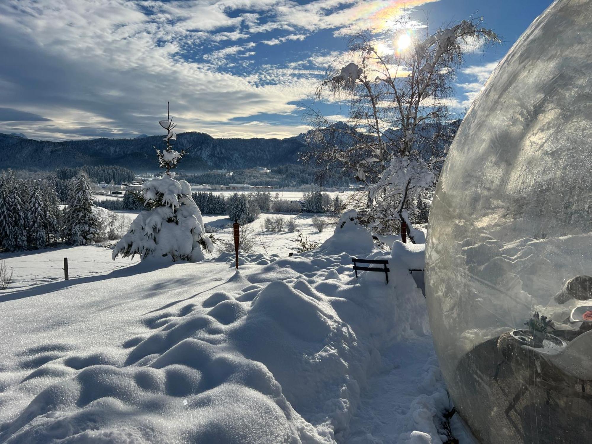 Bubble Tent Fuessen Im Allgaeu Ngoại thất bức ảnh