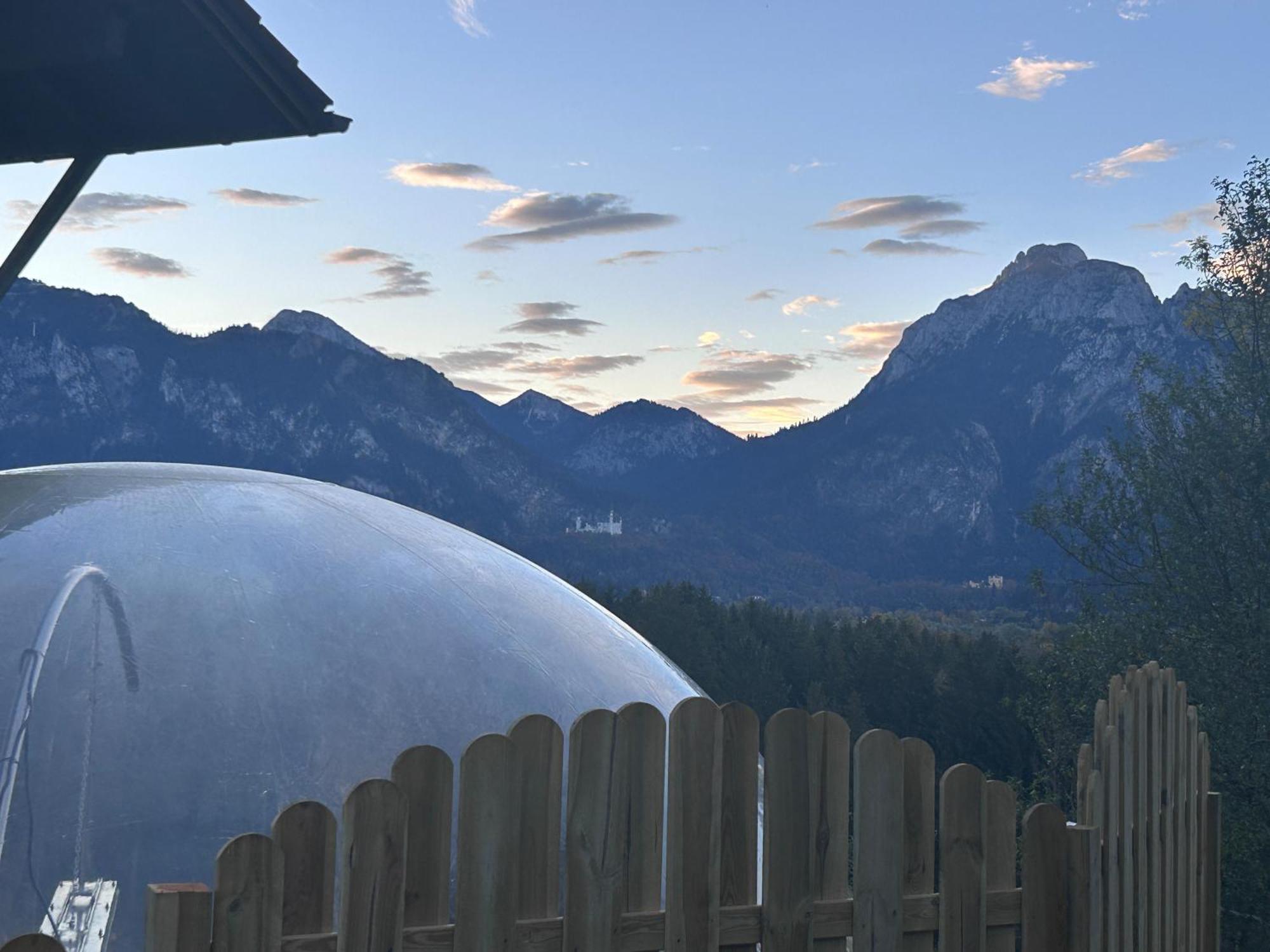 Bubble Tent Fuessen Im Allgaeu Ngoại thất bức ảnh